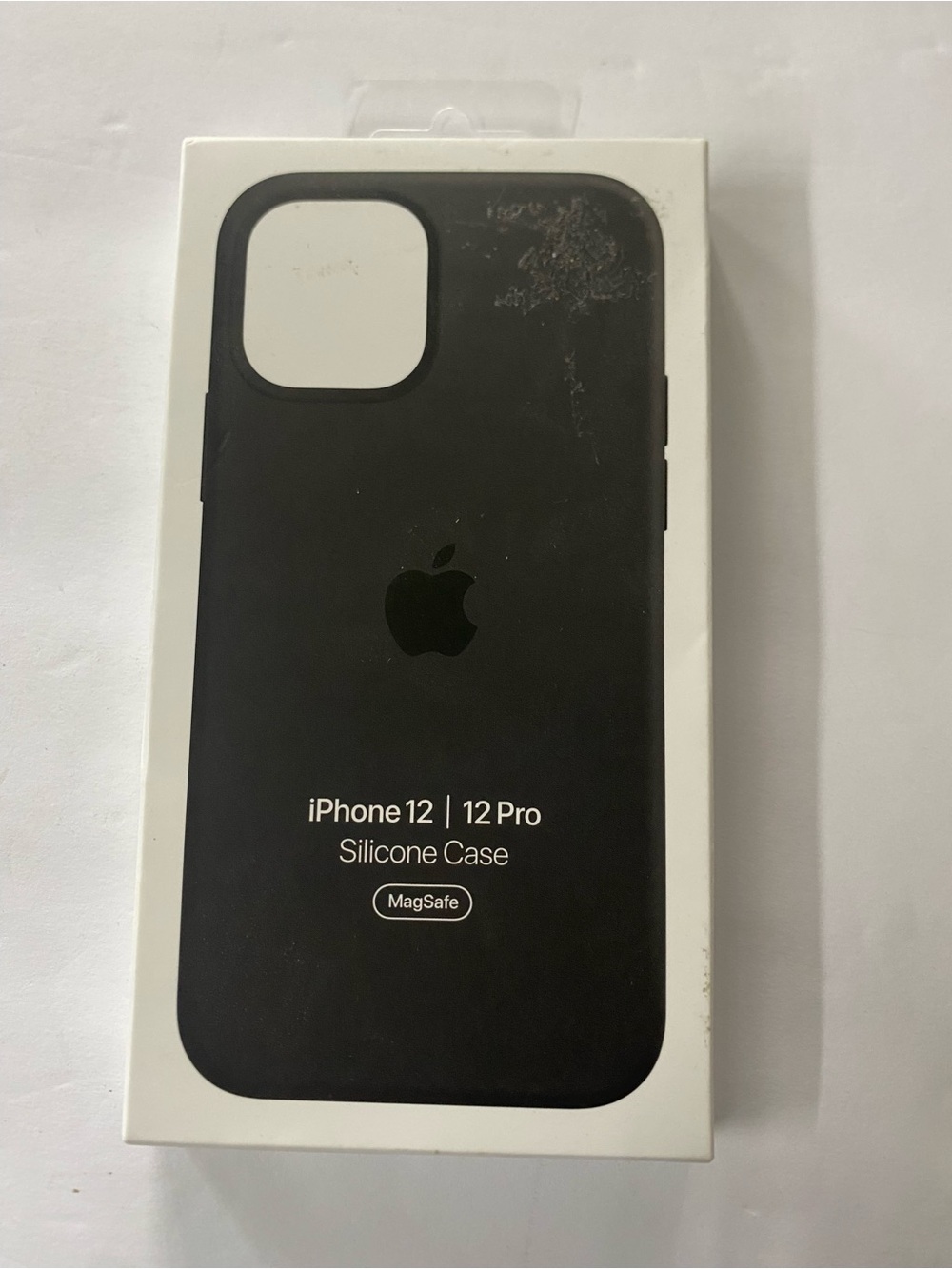 Apple iPhone 12 / 12 Pro Silicone Case - Black